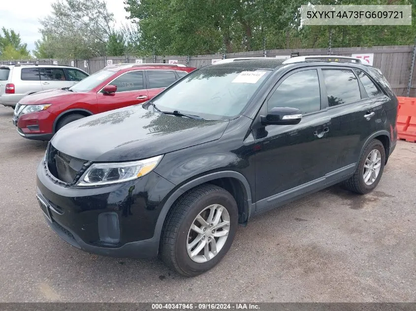 2015 Kia Sorento Lx VIN: 5XYKT4A73FG609721 Lot: 40347945