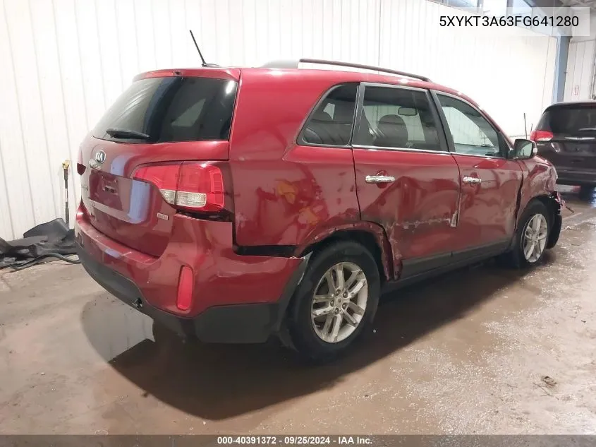 5XYKT3A63FG641280 2015 Kia Sorento Lx