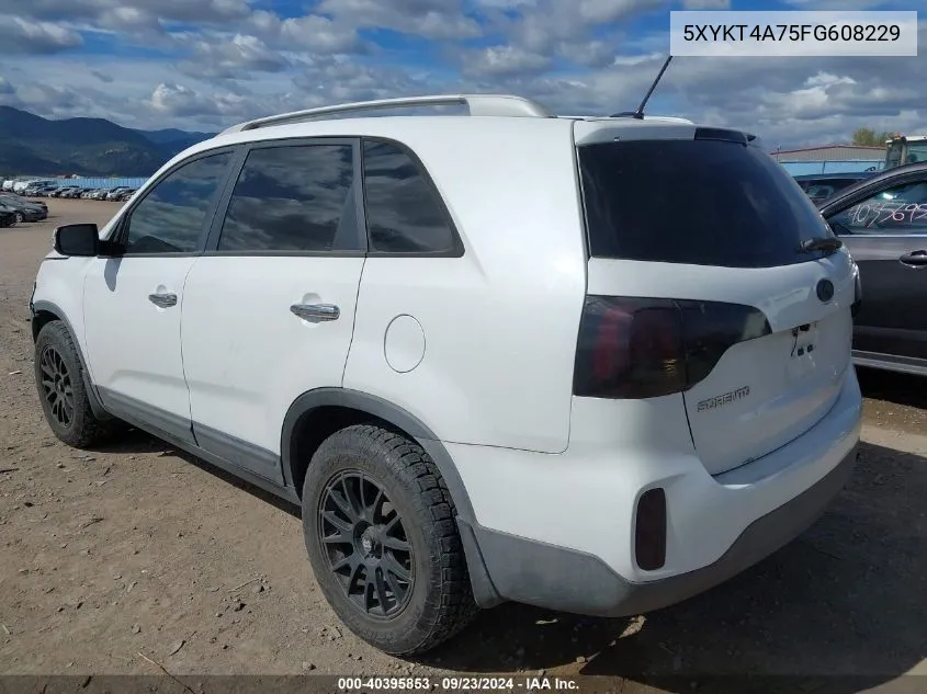 5XYKT4A75FG608229 2015 Kia Sorento Lx