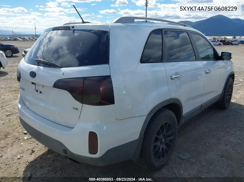 5XYKT4A75FG608229 2015 Kia Sorento Lx