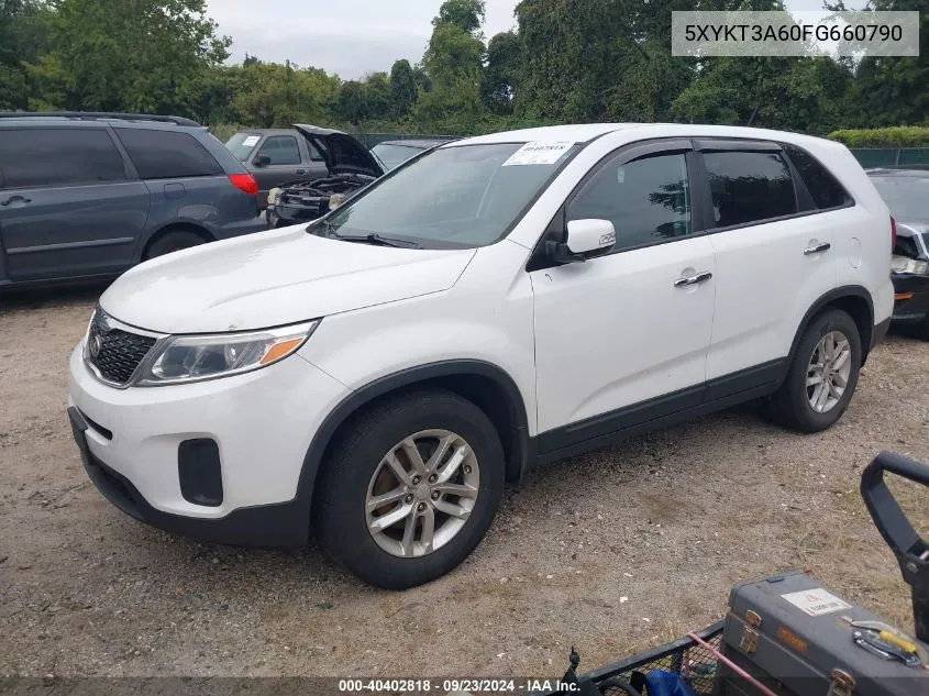 5XYKT3A60FG660790 2015 Kia Sorento Lx