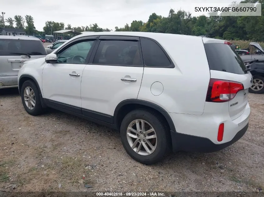 5XYKT3A60FG660790 2015 Kia Sorento Lx