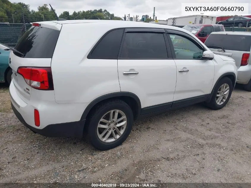 5XYKT3A60FG660790 2015 Kia Sorento Lx