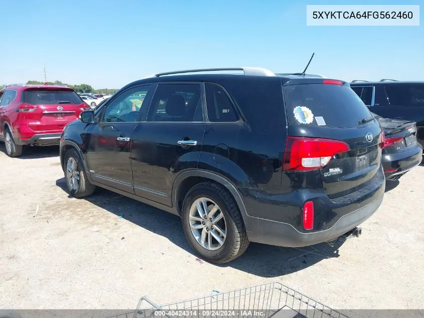 5XYKTCA64FG562460 2015 Kia Sorento Lx