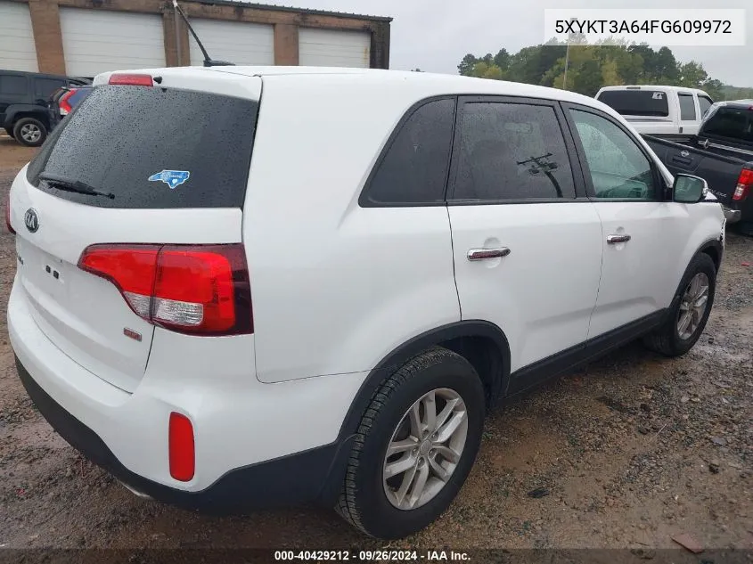 5XYKT3A64FG609972 2015 Kia Sorento Lx