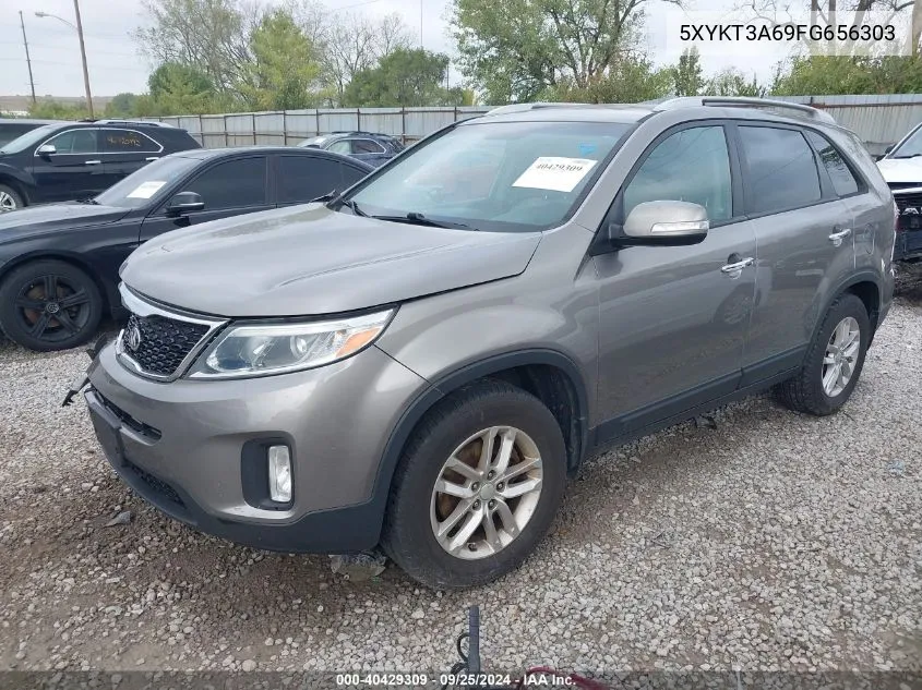 5XYKT3A69FG656303 2015 Kia Sorento Lx