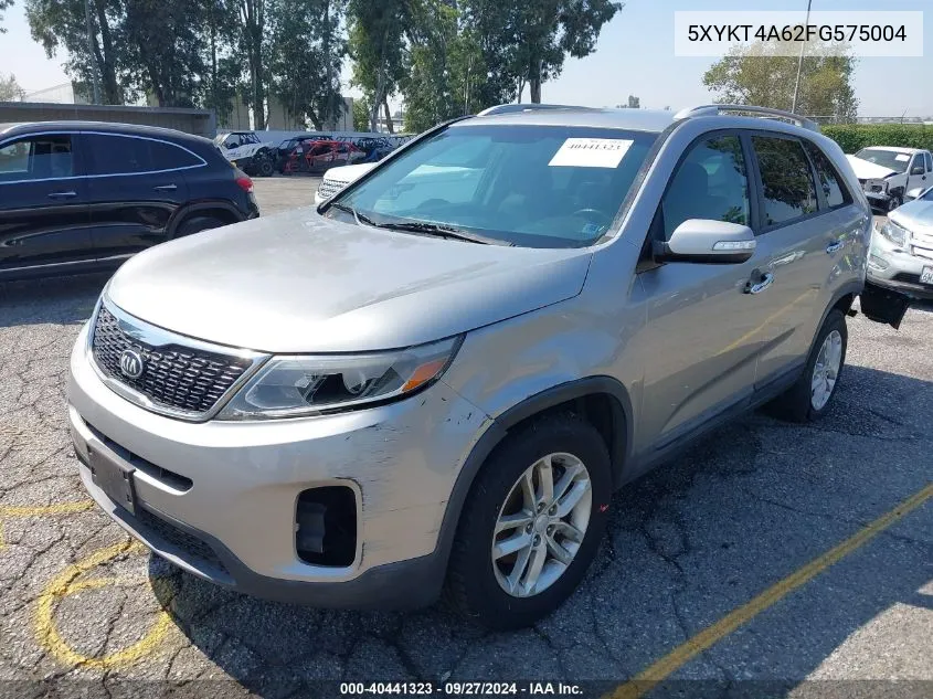 5XYKT4A62FG575004 2015 Kia Sorento Lx