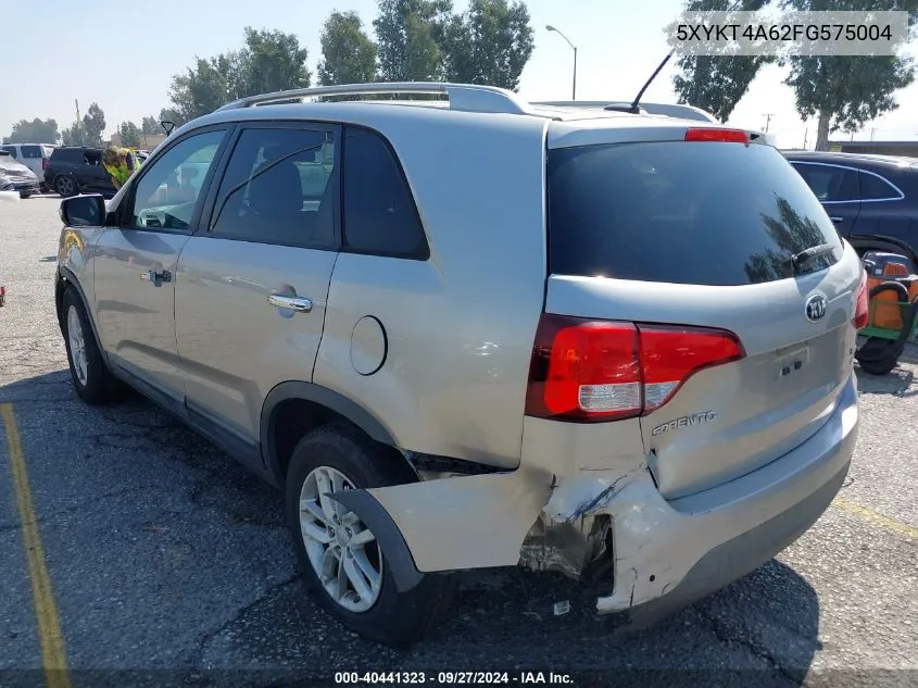 5XYKT4A62FG575004 2015 Kia Sorento Lx