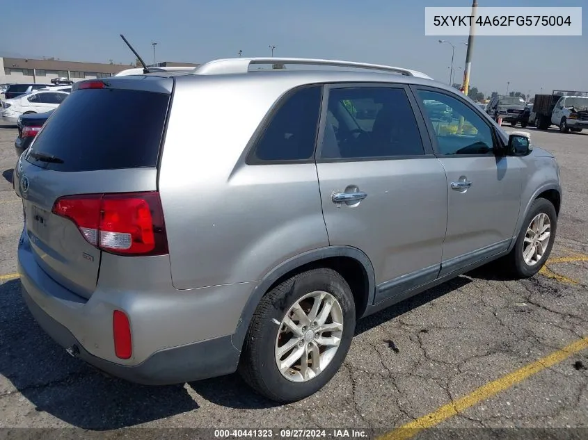 5XYKT4A62FG575004 2015 Kia Sorento Lx