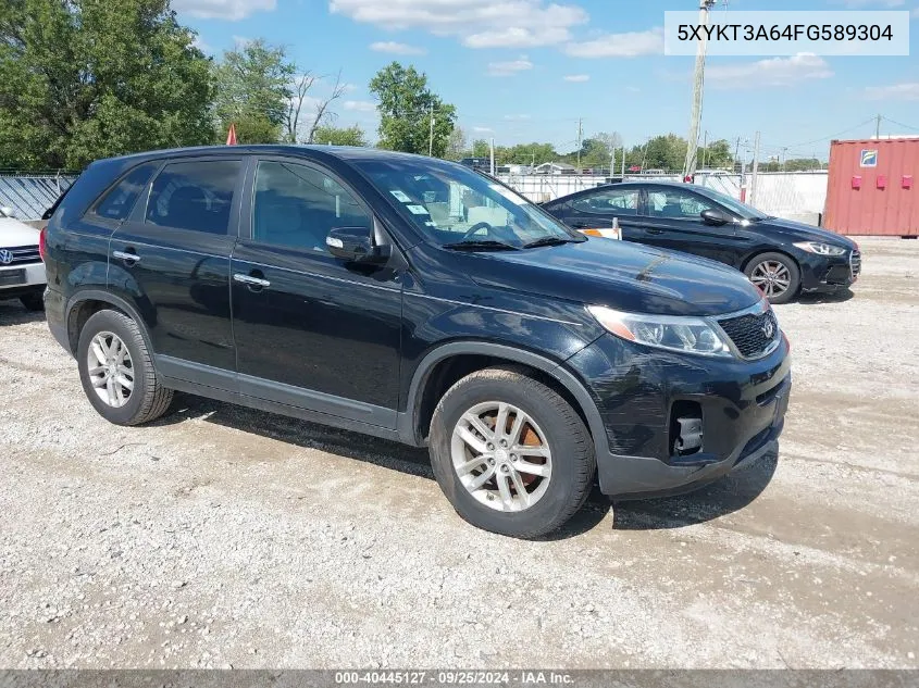 2015 Kia Sorento Lx VIN: 5XYKT3A64FG589304 Lot: 40445127