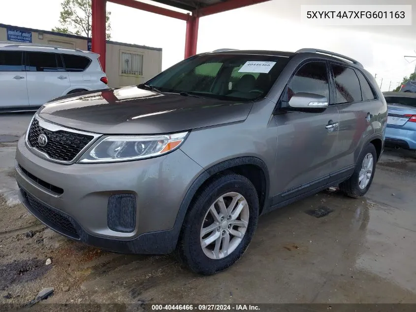 5XYKT4A7XFG601163 2015 Kia Sorento Lx V6