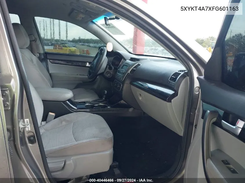 5XYKT4A7XFG601163 2015 Kia Sorento Lx V6