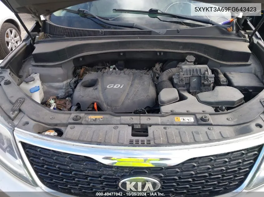 5XYKT3A69FG643423 2015 Kia Sorento Lx