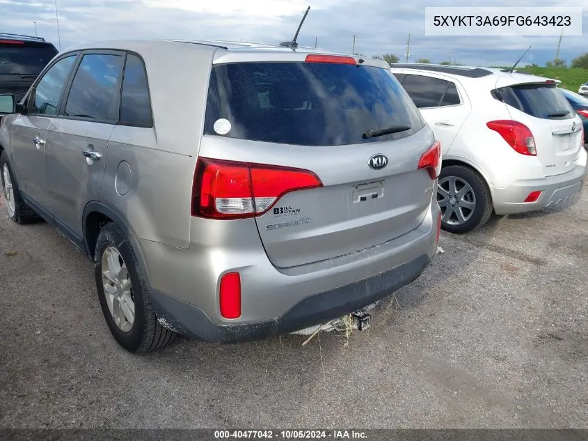 5XYKT3A69FG643423 2015 Kia Sorento Lx