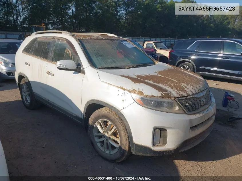 5XYKT4A65FG657423 2015 Kia Sorento Lx