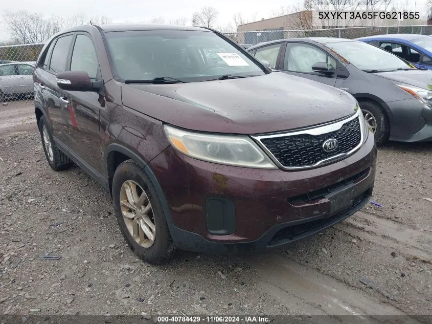 2015 Kia Sorento Lx VIN: 5XYKT3A65FG621855 Lot: 40784429