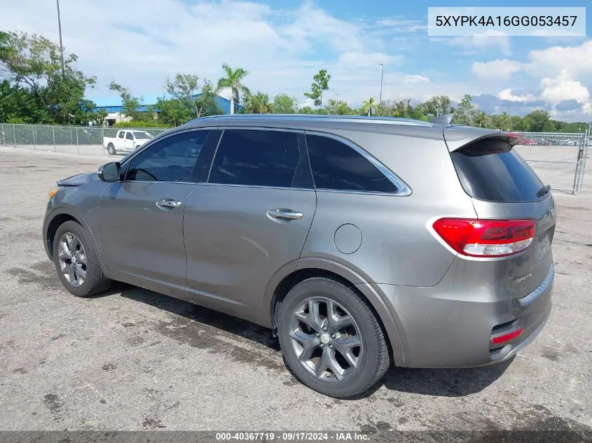 5XYPK4A16GG053457 2016 Kia Sorento 2.0T Sxl