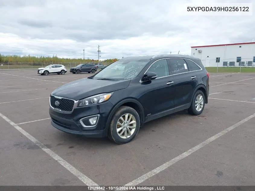 5XYPGDA39HG256122 2017 Kia Sorento