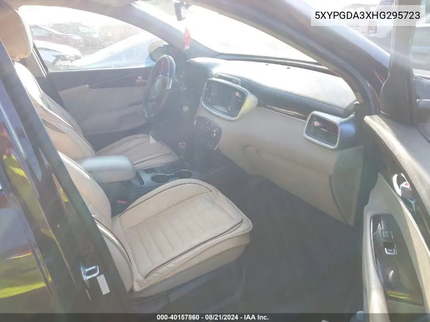 5XYPGDA3XHG295723 2017 Kia Sorento Lx/L