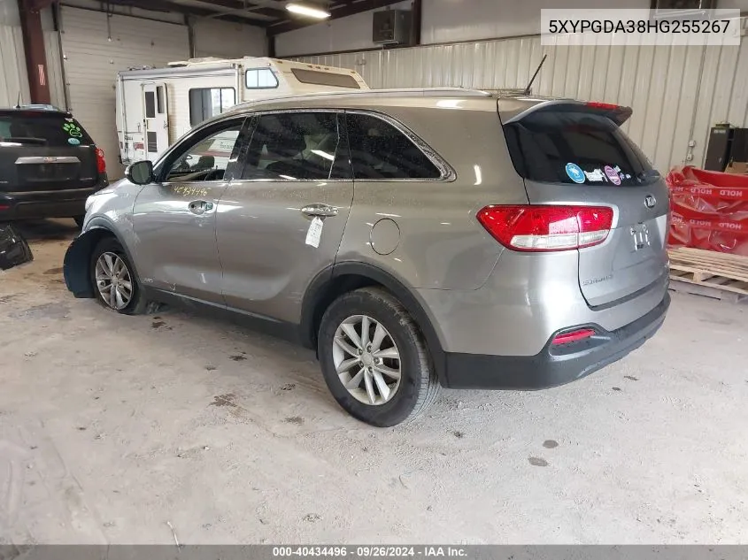 5XYPGDA38HG255267 2017 Kia Sorento Lx/L