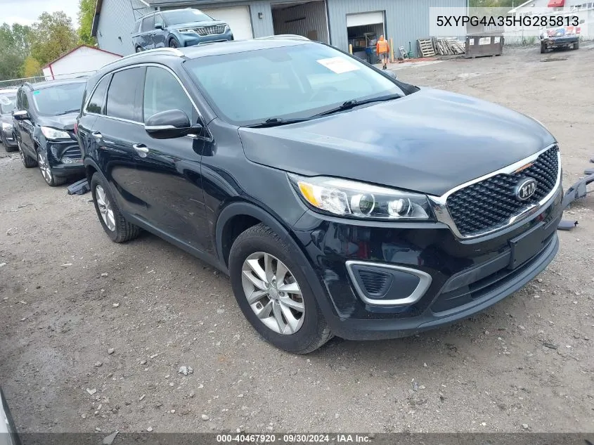 2017 Kia Sorento Lx/L VIN: 5XYPG4A35HG285813 Lot: 40467920