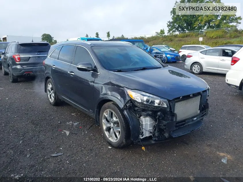 5XYPKDA5XJG382480 2018 Kia Sorento