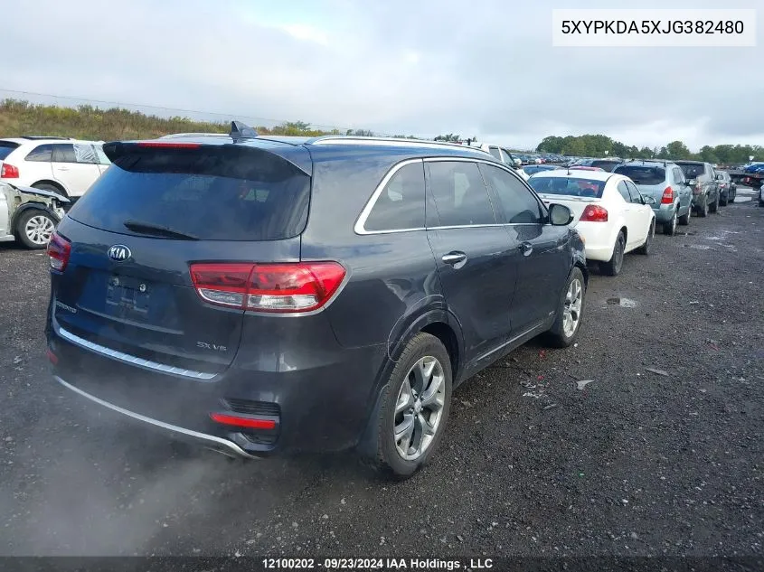 5XYPKDA5XJG382480 2018 Kia Sorento