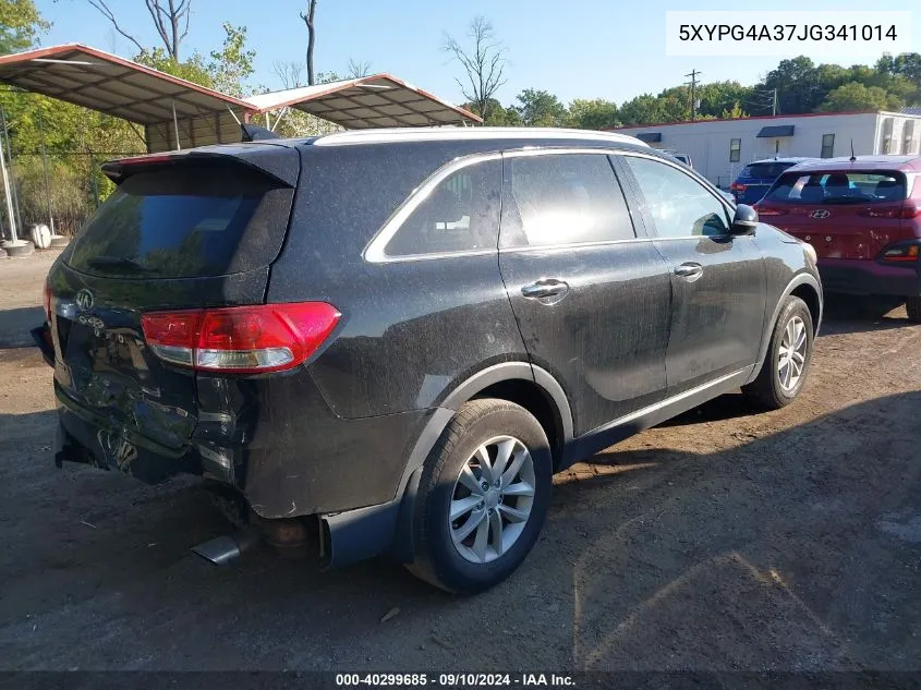 2018 Kia Sorento Lx/L VIN: 5XYPG4A37JG341014 Lot: 40299685