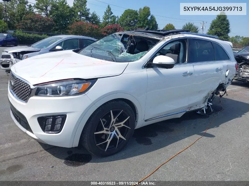 5XYPK4A54JG399713 2018 Kia Sorento Sx/Sx Limited