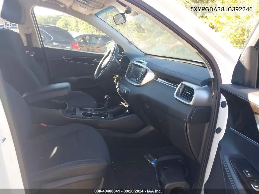 5XYPGDA38JG392246 2018 Kia Sorento Lx/L