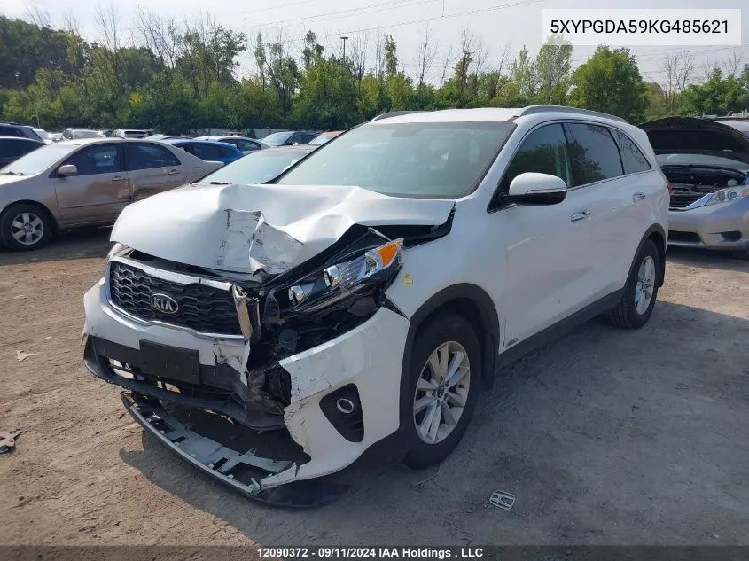 5XYPGDA59KG485621 2019 Kia Sorento