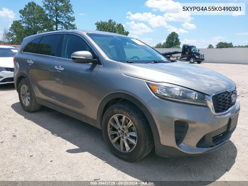 5XYPG4A55KG490301 2019 Kia Sorento 3.3L Lx