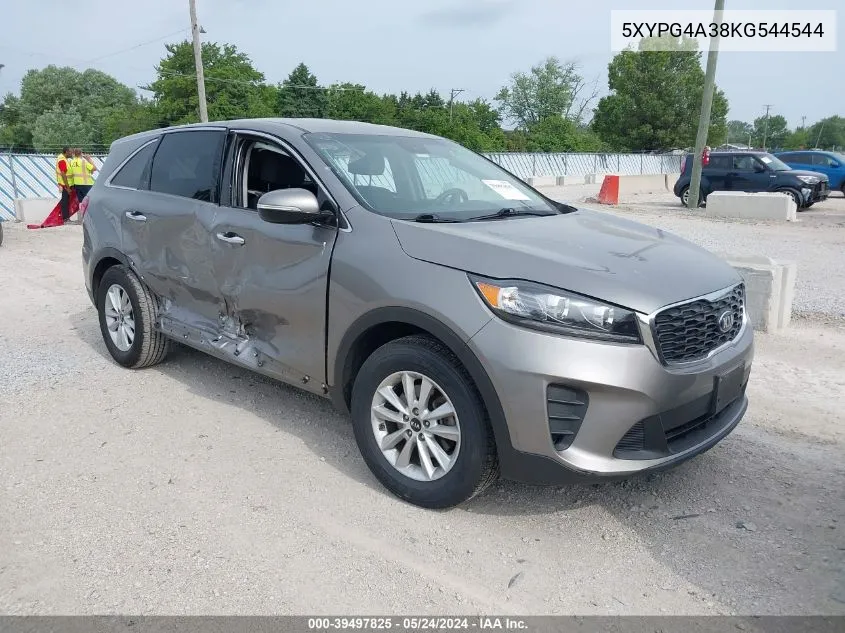 5XYPG4A38KG544544 2019 Kia Sorento 2.4L L