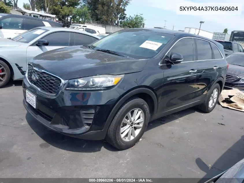 5XYPG4A37KG460604 2019 Kia Sorento L/Lx