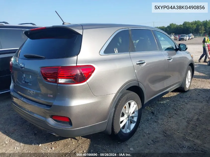 5XYPG4A38KG490856 2019 Kia Sorento 2.4L L