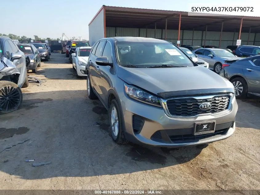 5XYPG4A37KG479072 2019 Kia Sorento 2.4L L