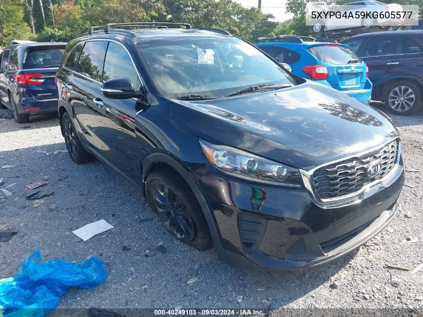 5XYPG4A59KG605577 2019 Kia Sorento 3.3L S