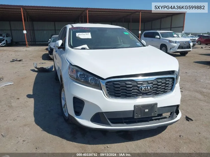 5XYPG4A36KG599882 2019 Kia Sorento L/Lx