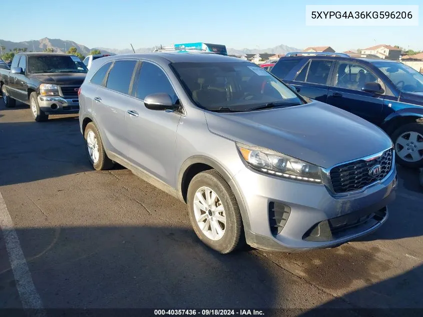 5XYPG4A36KG596206 2019 Kia Sorento L/Lx