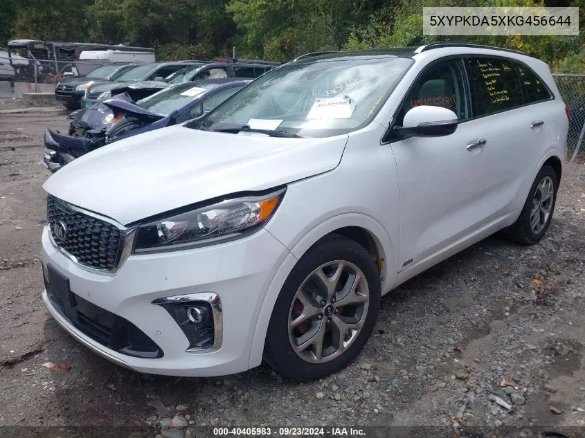 5XYPKDA5XKG456644 2019 Kia Sorento 3.3L Sx