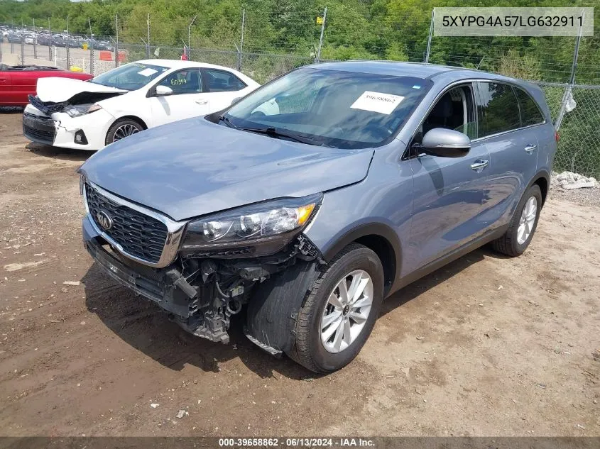 2020 Kia Sorento 3.3L Lx VIN: 5XYPG4A57LG632911 Lot: 39658862