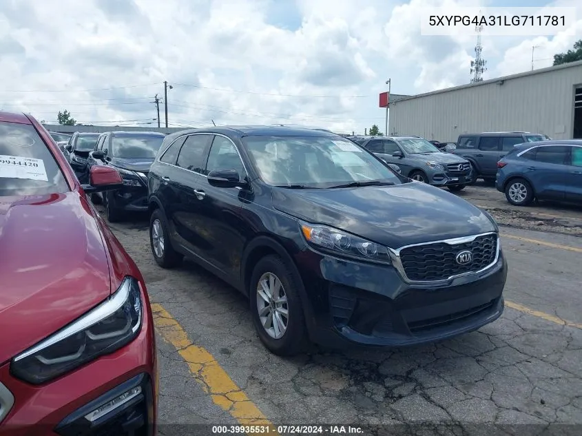 5XYPG4A31LG711781 2020 Kia Sorento 2.4L L