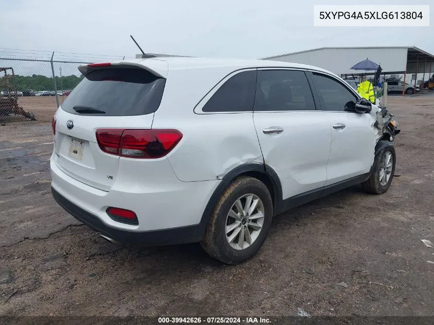 5XYPG4A5XLG613804 2020 Kia Sorento 3.3L Lx