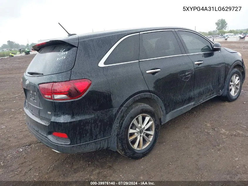 5XYPG4A31LG629727 2020 Kia Sorento 2.4L Lx