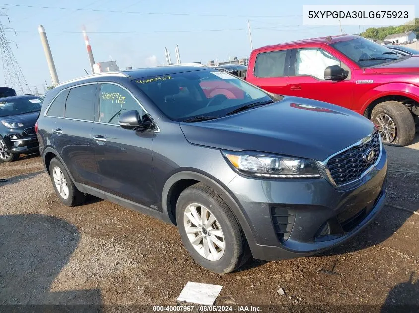 5XYPGDA30LG675923 2020 Kia Sorento 2.4L Lx