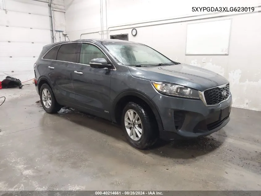 5XYPGDA3XLG623019 2020 Kia Sorento 2.4L Lx