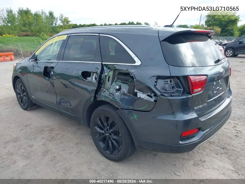 5XYPHDA53LG710565 2020 Kia Sorento 3.3L Ex