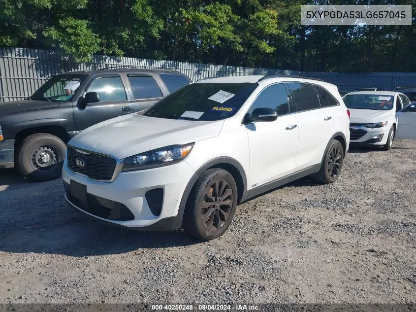 2020 Kia Sorento S VIN: 5XYPGDA53LG657045 Lot: 40250248