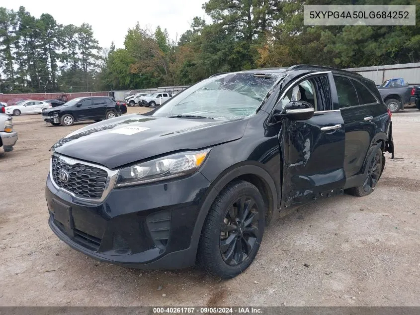 5XYPG4A50LG684252 2020 Kia Sorento 3.3L S