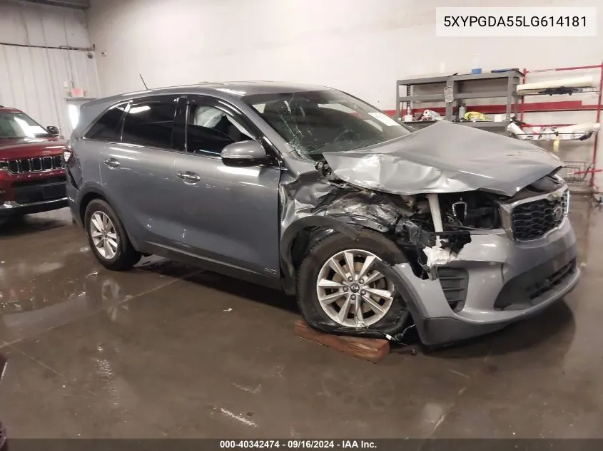 5XYPGDA55LG614181 2020 Kia Sorento 3.3L Lx